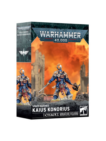 GAMES WORKSHOP WARHAMMER 40K SPACE MARINES: KAIUS KONORIUS