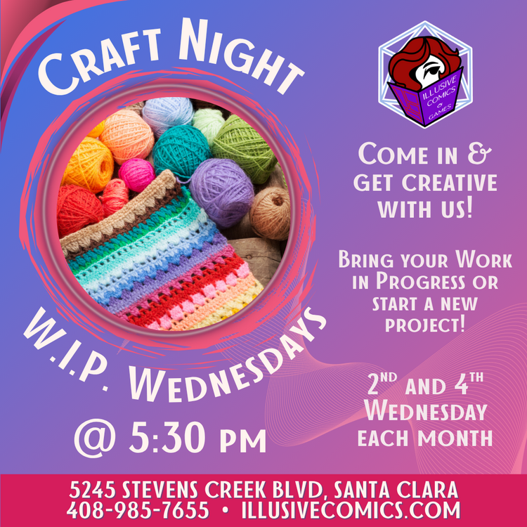 WIP WEDNESDAY CRAFT NIGHT