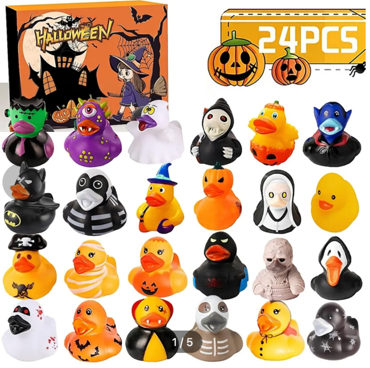 RUBBER DUCK HALLOWEEN ADVENT CALENDAR