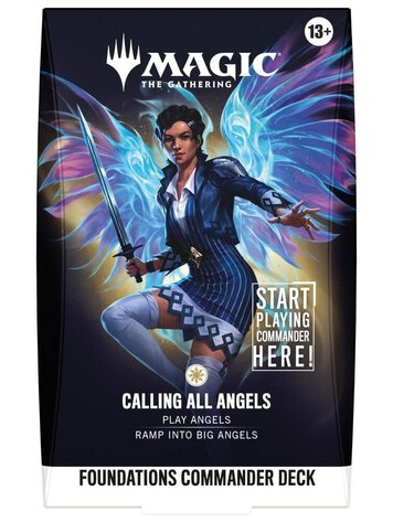 WIZARDS OF THE COAST FOUNDATIONS COMMANDER DECK CALLING ALL ANGELS