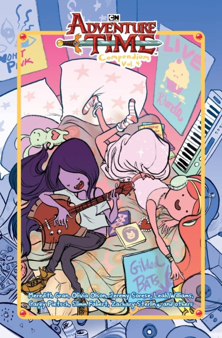 ONI PRESS INC. ADVENTURE TIME COMPENDIUM HC VOL 04 [DM EDITION]
