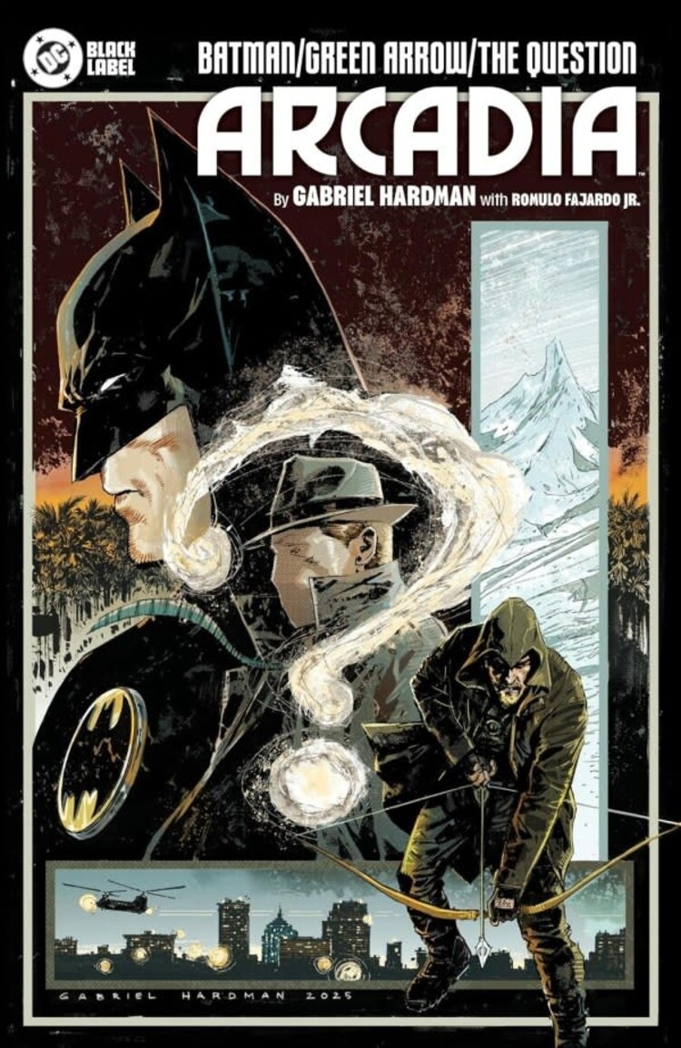 DC COMICS BATMAN GREEN ARROW THE QUESTION ARCADIA HC