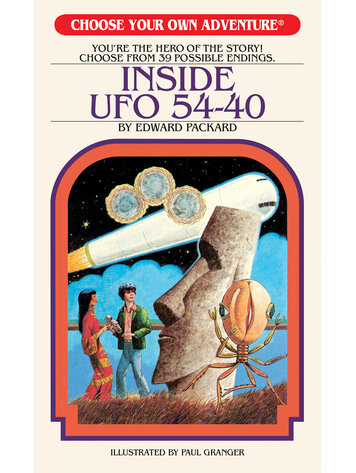 CHOOSE YOUR OWN ADVENTURE INSIDE UFO 54-40 SC NOVEL