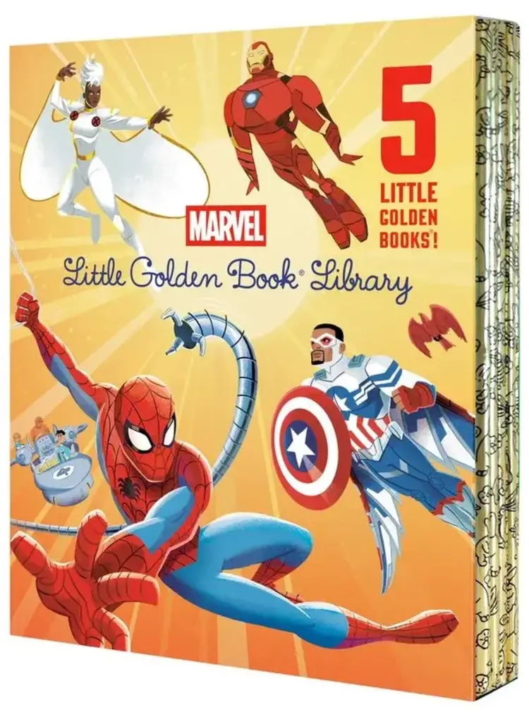 GOLDEN BOOKS MARVEL LITTLE GOLDEN BOOK LIBRARY