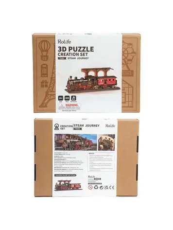 ROLIFE 3D PUZZLE CREATION SET STEAM JOURNEY