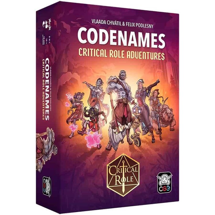 CZECH GAMES EDITION CODENAMES CRITICAL ROLE ADVENTURES