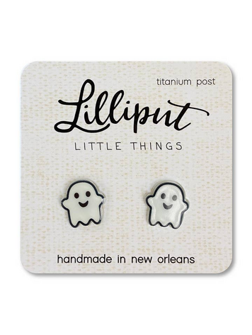 GHOST EARRINGS // HALLOWEEN EARRINGS