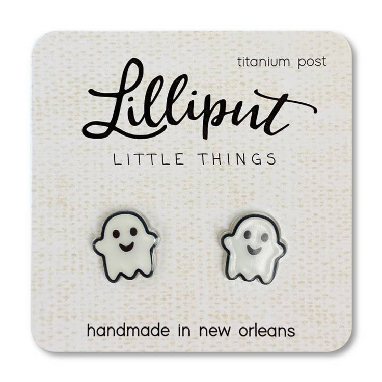 GHOST EARRINGS // HALLOWEEN EARRINGS