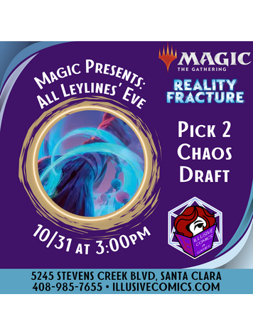 MTG MAGIC PRESENTS ALL LEYLINES EVE PICK TWO DRAFT 10/31 @ 3PM