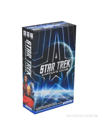 WIZKIDS STAR TREK CAPTAIN'S CHAIR DECK BUILDING GAME