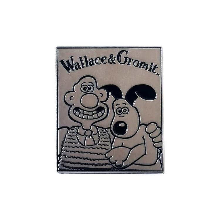 TITAN COMICS WALLACE & GROMIT CELEBRATION ENAMEL PIN BADGE