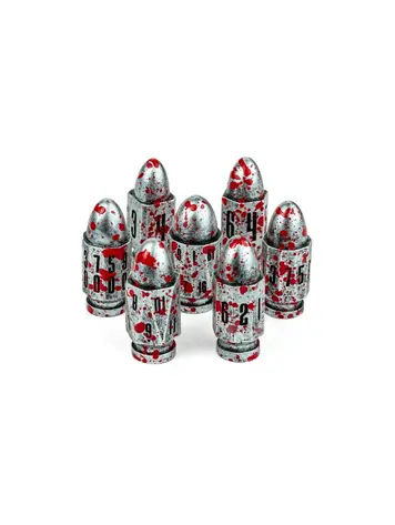 FANROLL RESIN BULLET DICE SET VAMPIRE HUNTER