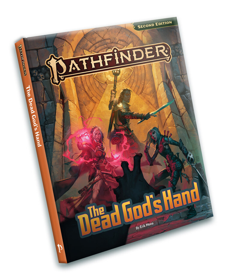 PAIZO PUBLISHING PATHFINDER 2E THE DEAD GODS HAND HC