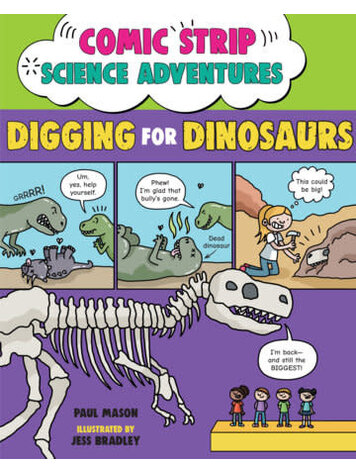 COMIC STRIP SCIENCE ADVENTURES DIGGING FOR DINOSAURS TP