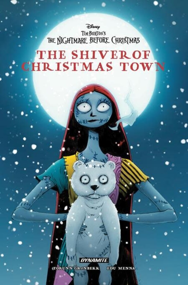 DYNAMITE DISNEY TIM BURTONS THE NIGHTMARE BEFORE CHRISTMAS THE SHIVER OF CHRISTMAS TOWN HC