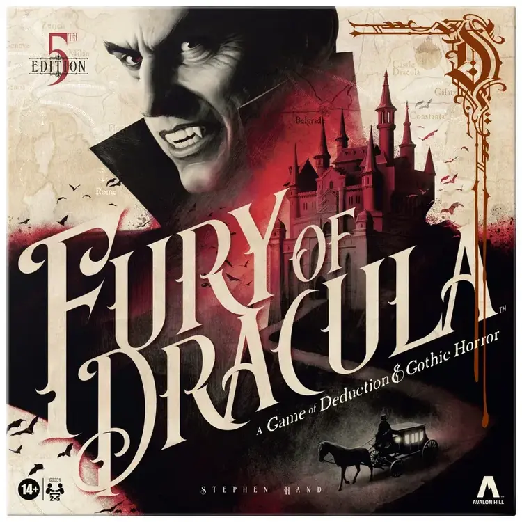 AVALON HILL FURY OF DRACULA