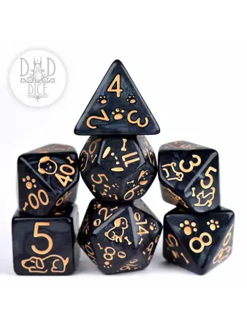 DND DICE PUPPERS CHEW TOY RPG DICE SET