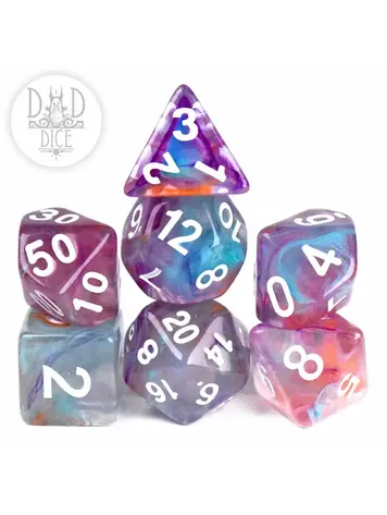 DND DICE MYCELIUM NETWORK RPG DICE SET