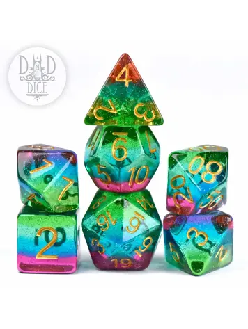 DND DICE MOOD BLING RPG DICE SET