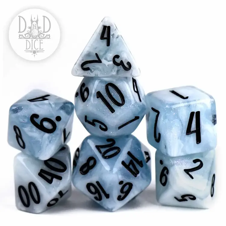 DND DICE NIMBUS CLOUD RPG DICE SET