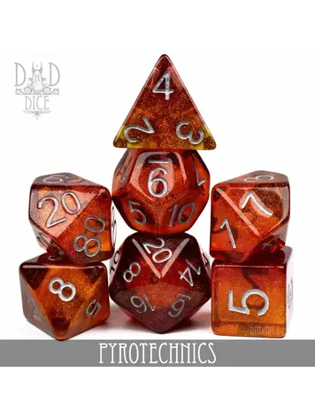 DND DICE PYROTECHNICS RPG DICE SET