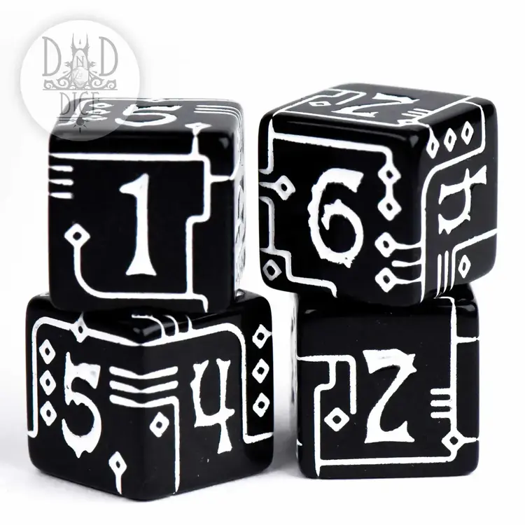 DND DICE HARDWIRED 4D6 SET
