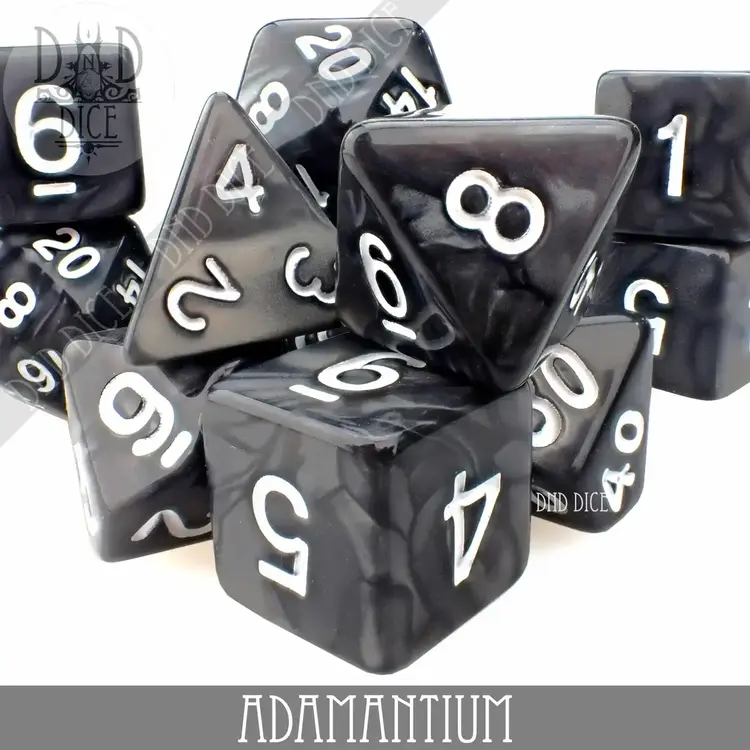 DND DICE ADAMANTIUM 7 CT RPG DICE SET