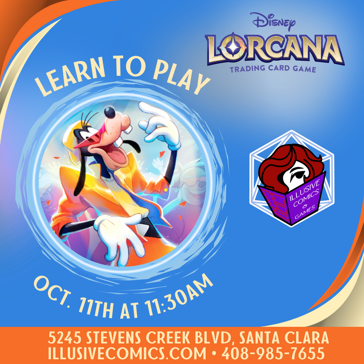 LORCANA LEARN TO PLAY 10/11 @ 11;30AM