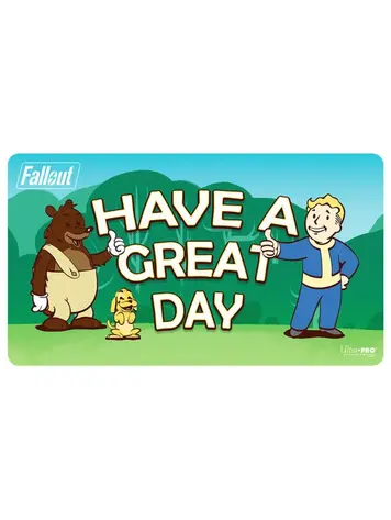 ULTRA PRO ULTRA PRO FALLOUT HAVE A GREAT DAY PLAYMAT