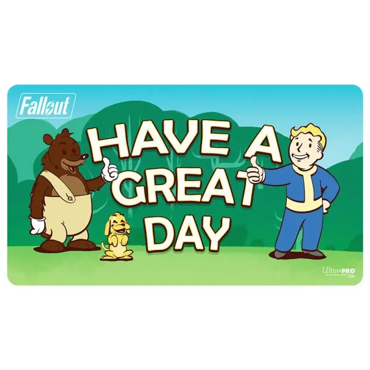 ULTRA PRO ULTRA PRO FALLOUT HAVE A GREAT DAY PLAYMAT