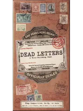 DEAD LETTERS BOARD GAME