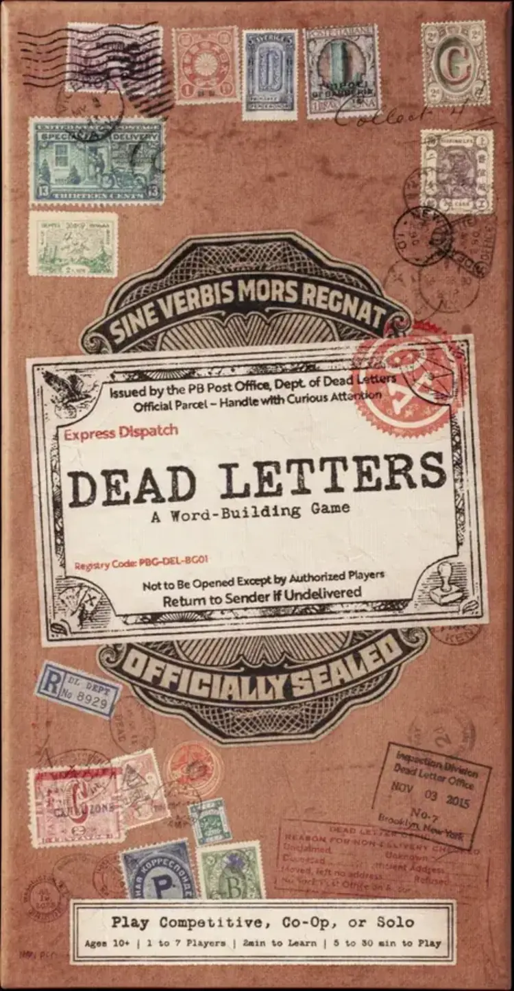 DEAD LETTERS BOARD GAME