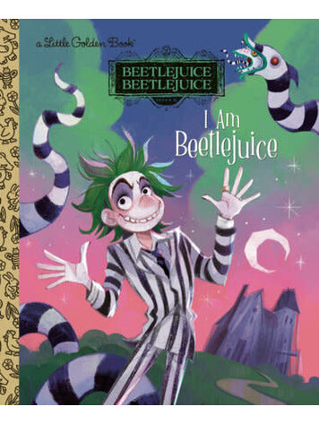 GOLDEN BOOKS BEETLEJUICE I AM BEETLEJUICE LITTLE GOLDEN BOOK