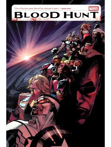 MARVEL COMICS BLOOD HUNT OMNIBUS HC PEPE LARRAZ COVER