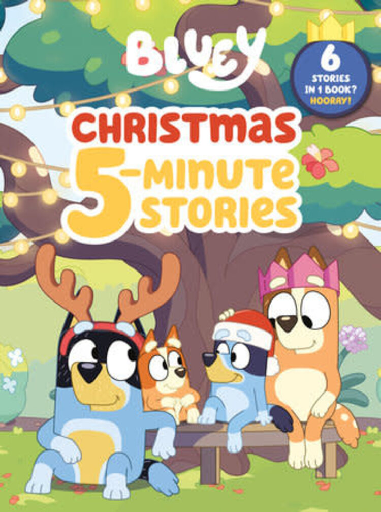 PENGUIN RANDOM HOUSE BLUEY CHRISTMAS 5-MINUTE STORIES HC