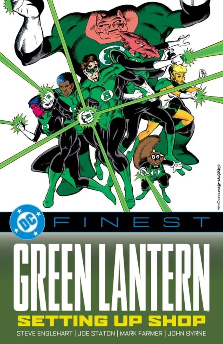 DC COMICS DC FINEST GREEN LANTERN SETTING UP SHOP TP