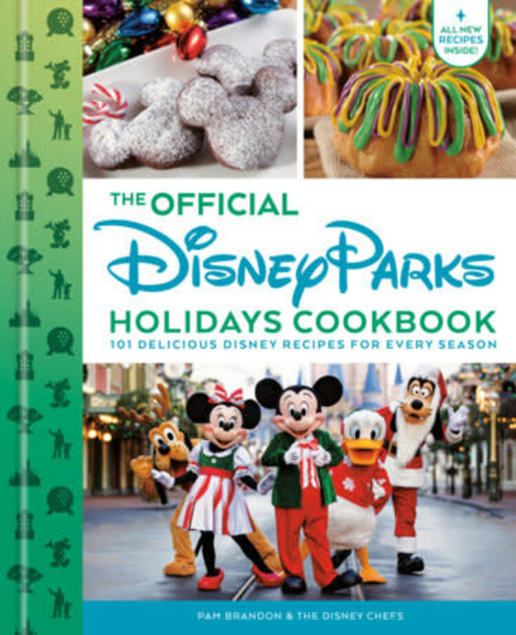 PENGUIN RANDOM HOUSE OFFICIAL DISNEY PARKS HOLIDAYS COOKBOOK HC