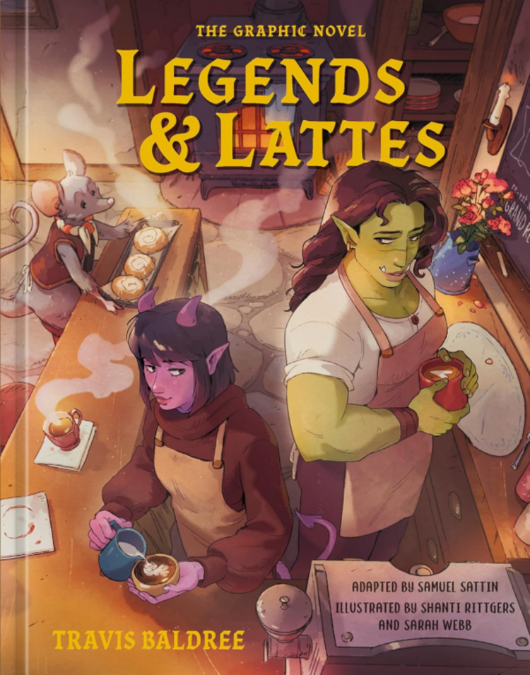 TEN SPEED PRESS LEGENDS & LATTES HC GN