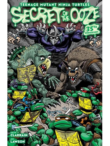 TEENAGE MUTANTN NINJA TURTLES SECRET OF THE OOZZE 35TH ANNIVERARY HC