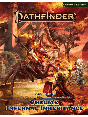 PAIZO PUBLISHING PATHFINDER 2E LOST OMENS CHELIAX INFERNAL INHERITANCE