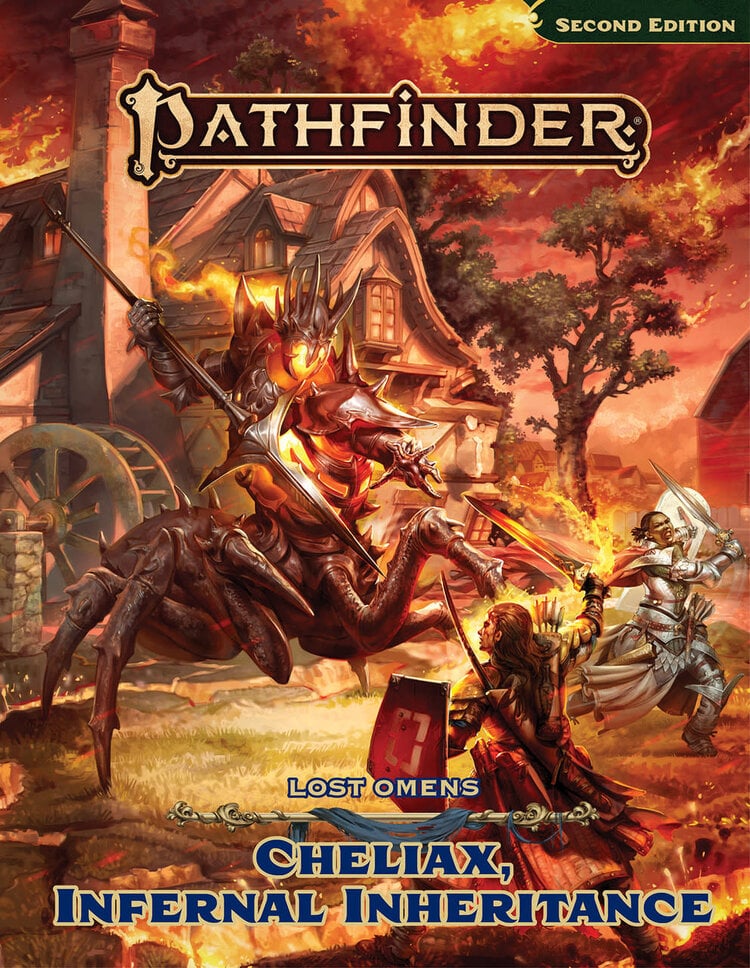 PAIZO PUBLISHING PATHFINDER 2E LOST OMENS CHELIAX INFERNAL INHERITANCE