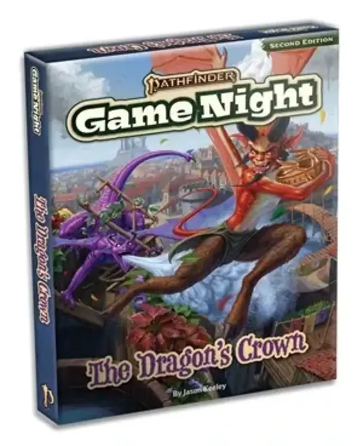 PAIZO PUBLISHING PATHFINDER 2E GAME NIGHT THE DRAGONS CROWN