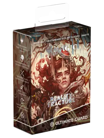 ULTIMATE GUARD ULTIMATE GUARD ART SLEEVES MTG REALITY FRACTURE IDENTITY ECHO 100 CT