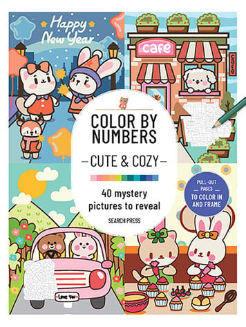 COLOR BY NUMBERS CUTE & COZY