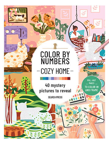 COLOR BY NUMBERS COZY HOME