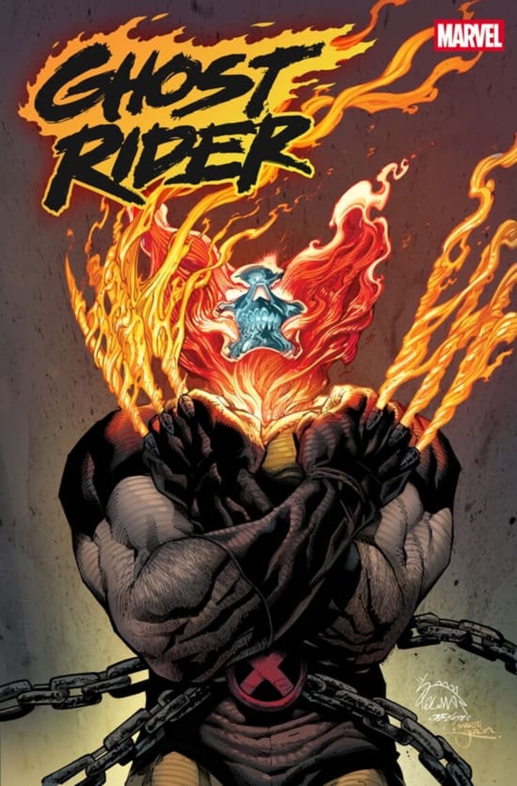 MARVEL COMICS GHOST RIDER BY BENJAMIN PERCY OMNIBUS HC RYAN STEGMAN COVER [DM ONLY]