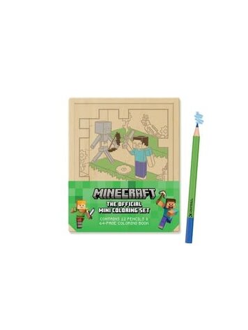 INSIGHT EDITIONS MINECRAFT TP THE OFFICIAL MINI COLORING SET