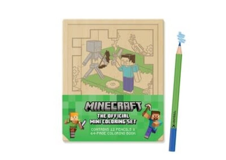 INSIGHT EDITIONS MINECRAFT TP THE OFFICIAL MINI COLORING SET