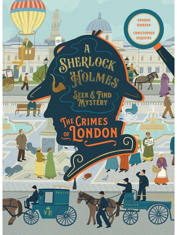 SHERLOCK HOLMES SEEK & FIND MYSTERY THE CRIMES OF LONDON HC