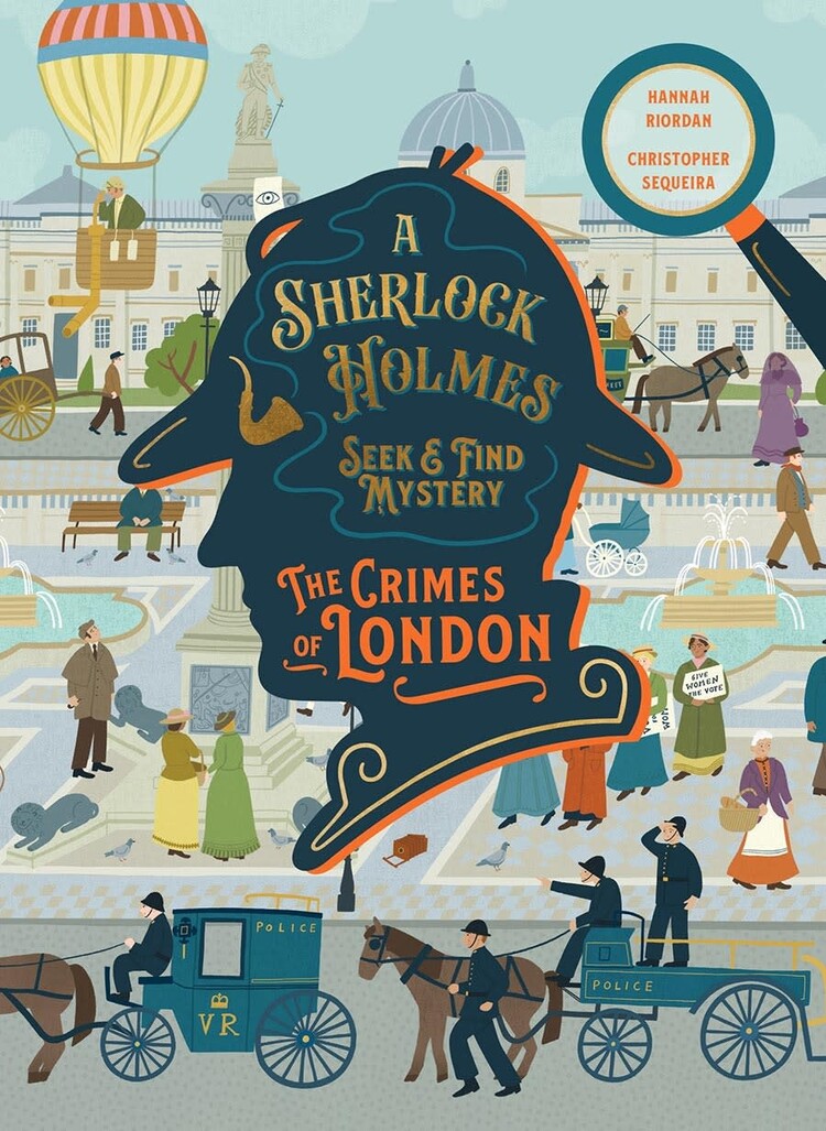 SHERLOCK HOLMES SEEK & FIND MYSTERY THE CRIMES OF LONDON HC